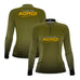 Camisa Agro Feminina Brk Eu Sou Do Agro Clean Verde Musgo com Proteção Solar UV50+ - Brk Agro