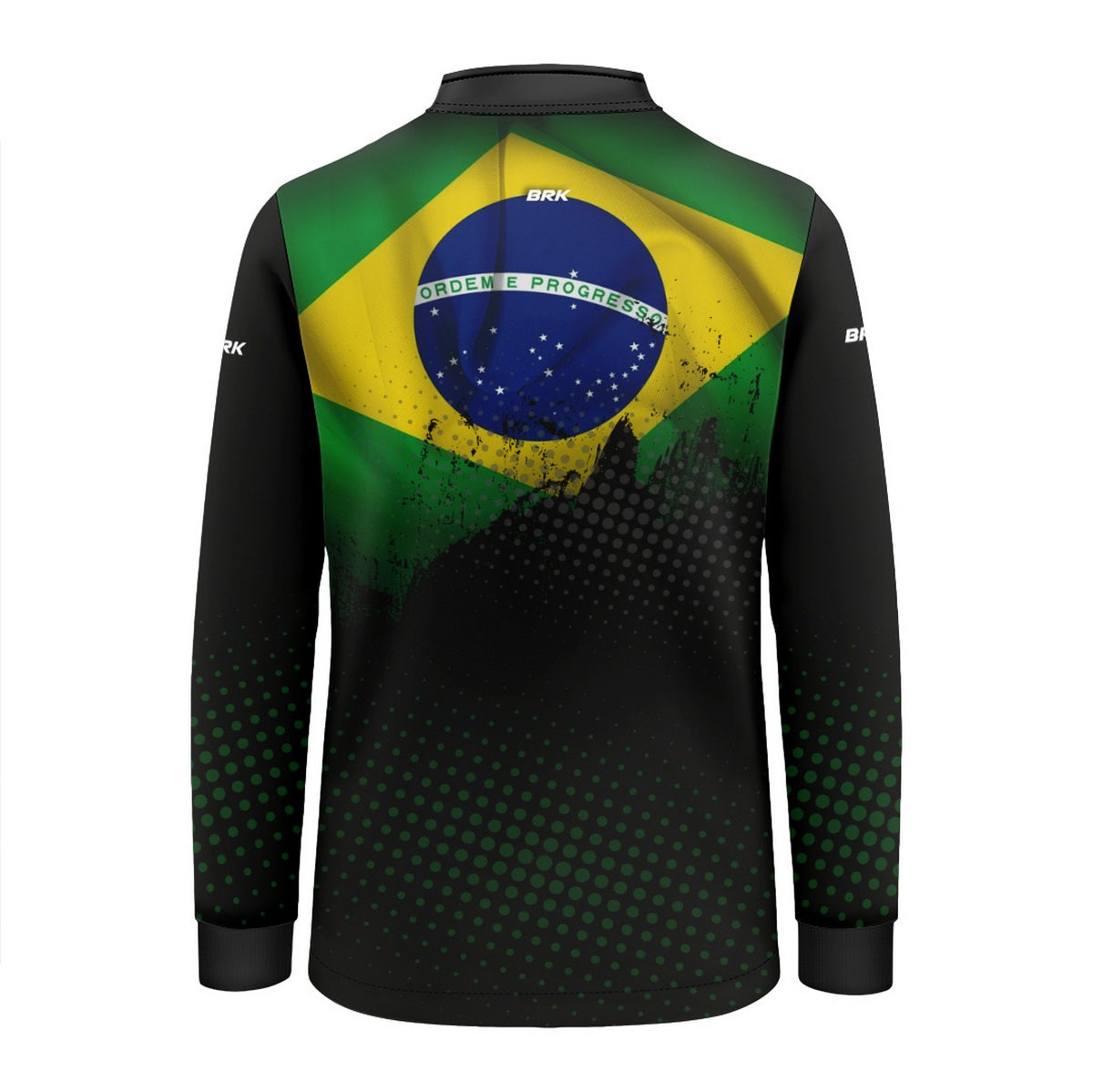 Camisa UV50 Agro Infantil Brk Eu Sou do Agro Preta - Brk Agro