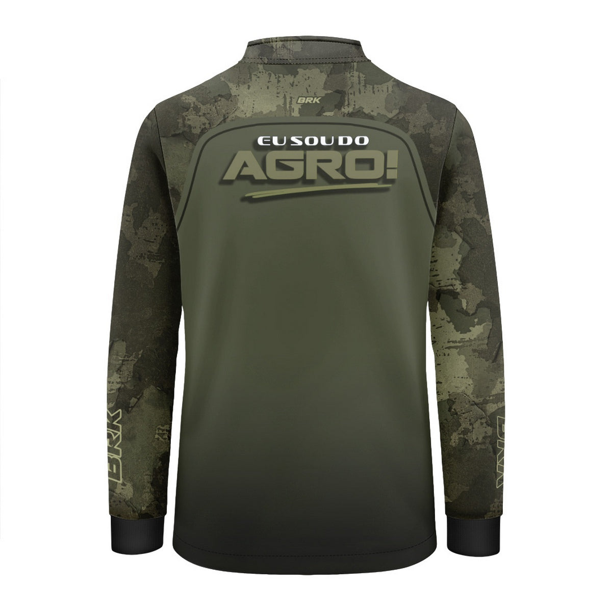 Camisa UV50 Agro Infantil Brk Eu Sou do Agro Básica Long Horn - Brk Agro