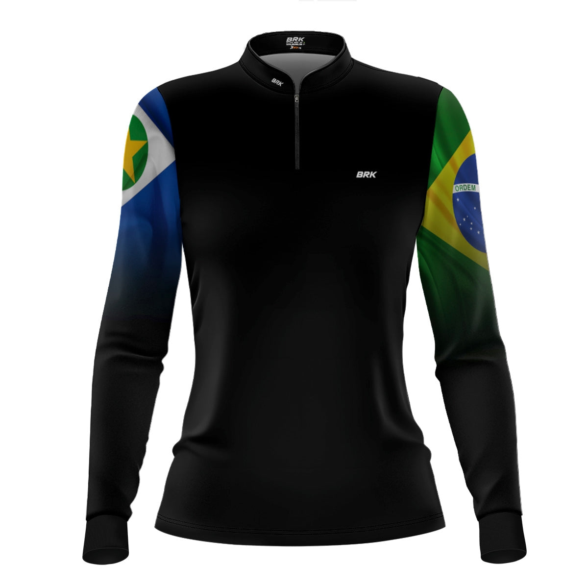 Camisa Agro Feminina Brk Mato Grosso Brasil com Proteção UV50 - Brk Agro