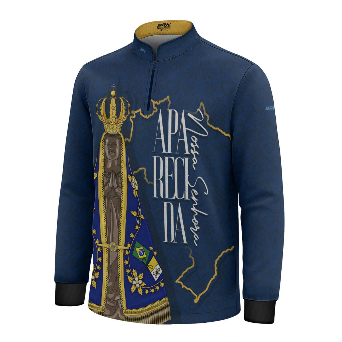 Camisa Agro Infantil Brk Nossa Senhora Aparecida com Proteção UV50 - Brk Agro