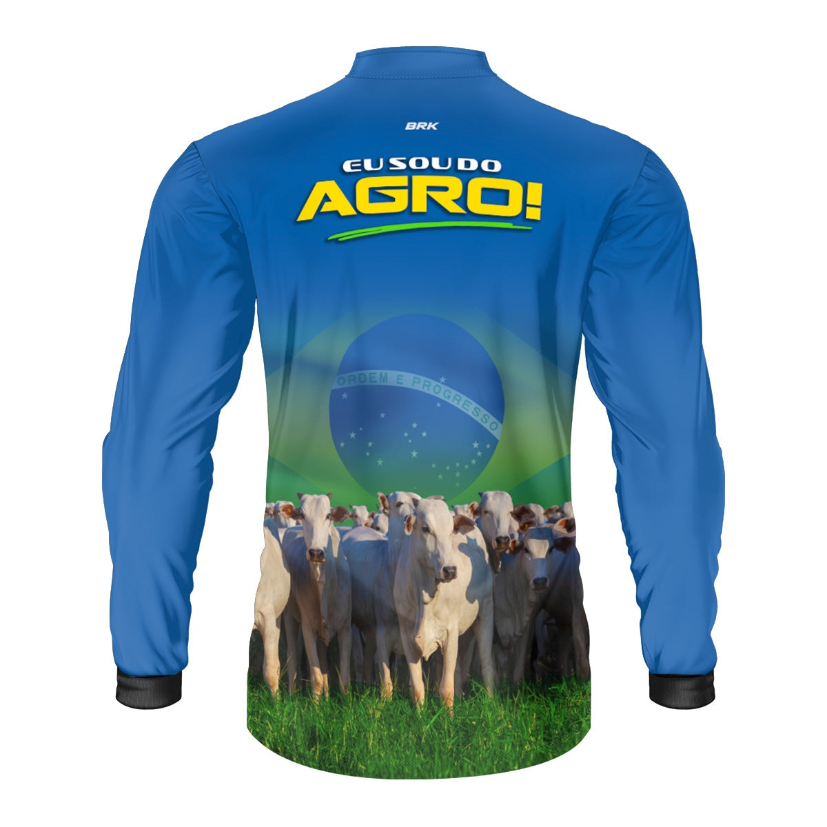 Camisa Agro Brk Eu Sou do Agro Gado com Proteção UV50 - Brk Agro