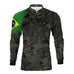 Camisa Agro Brk Eu Sou do Agro Camu Brasil com Proteção UV50 - Brk Agro