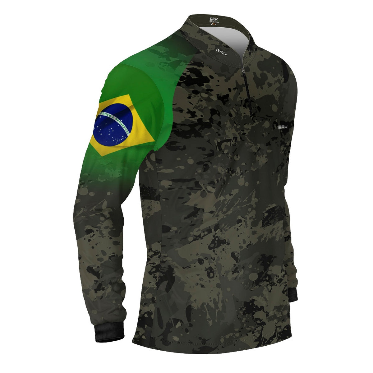 Camisa Agro Brk Eu Sou do Agro Camu Brasil com Proteção UV50 - Brk Agro