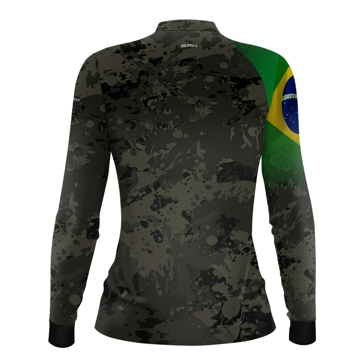 Camisa Agro Feminina Brk Eu Sou do Agro Camu Brasil com Proteção UV50 - Brk Agro