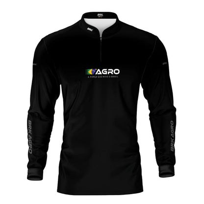 Camisa Agro Brk O Agro Não Para com Proteção UV50 - Brk Agro