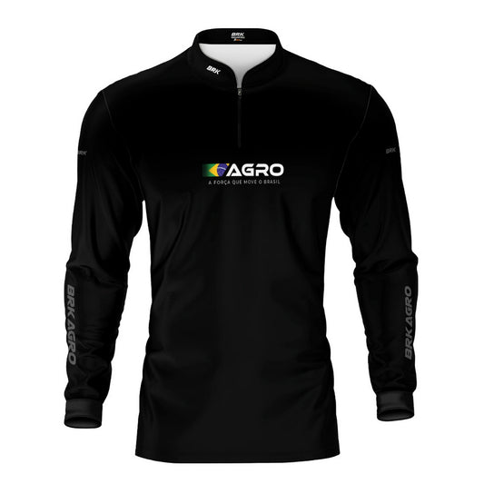 Camisa Agro Brk O Agro Não Para com Proteção UV50 - Brk Agro