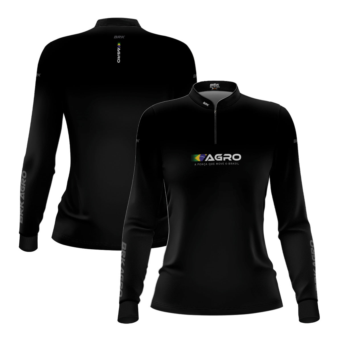 Camisa Agro Feminina Brk O Agro Não Para com Proteção UV50 - Brk Agro