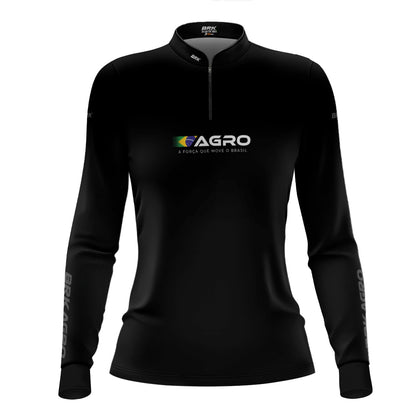 Camisa Agro Feminina Brk O Agro Não Para com Proteção UV50 - Brk Agro