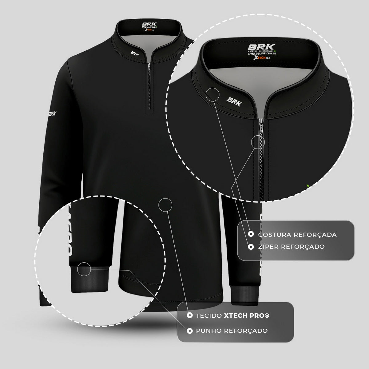 Camisa Agro Infantil Brk Essência do Agro com Proteção UV50 - Brk Agro