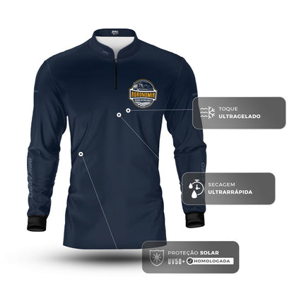 Camisa Agro Brk Agronomia Colhendo Desenvolvimento com Proteção UV50 - Brk Agro