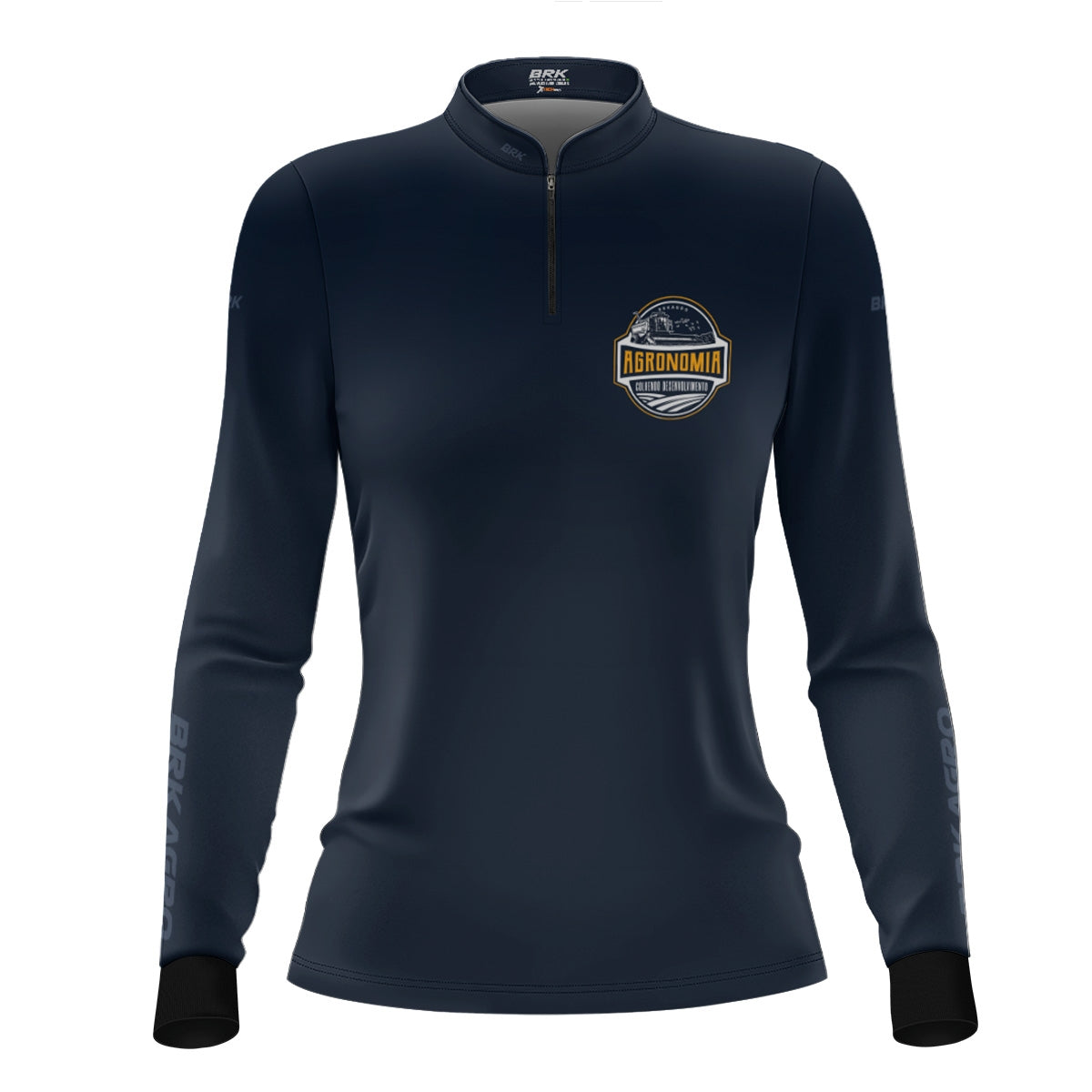 Camisa Agro Feminina Brk Agronomia Colhendo Desenvolvimento com Proteção UV50 - Brk Agro