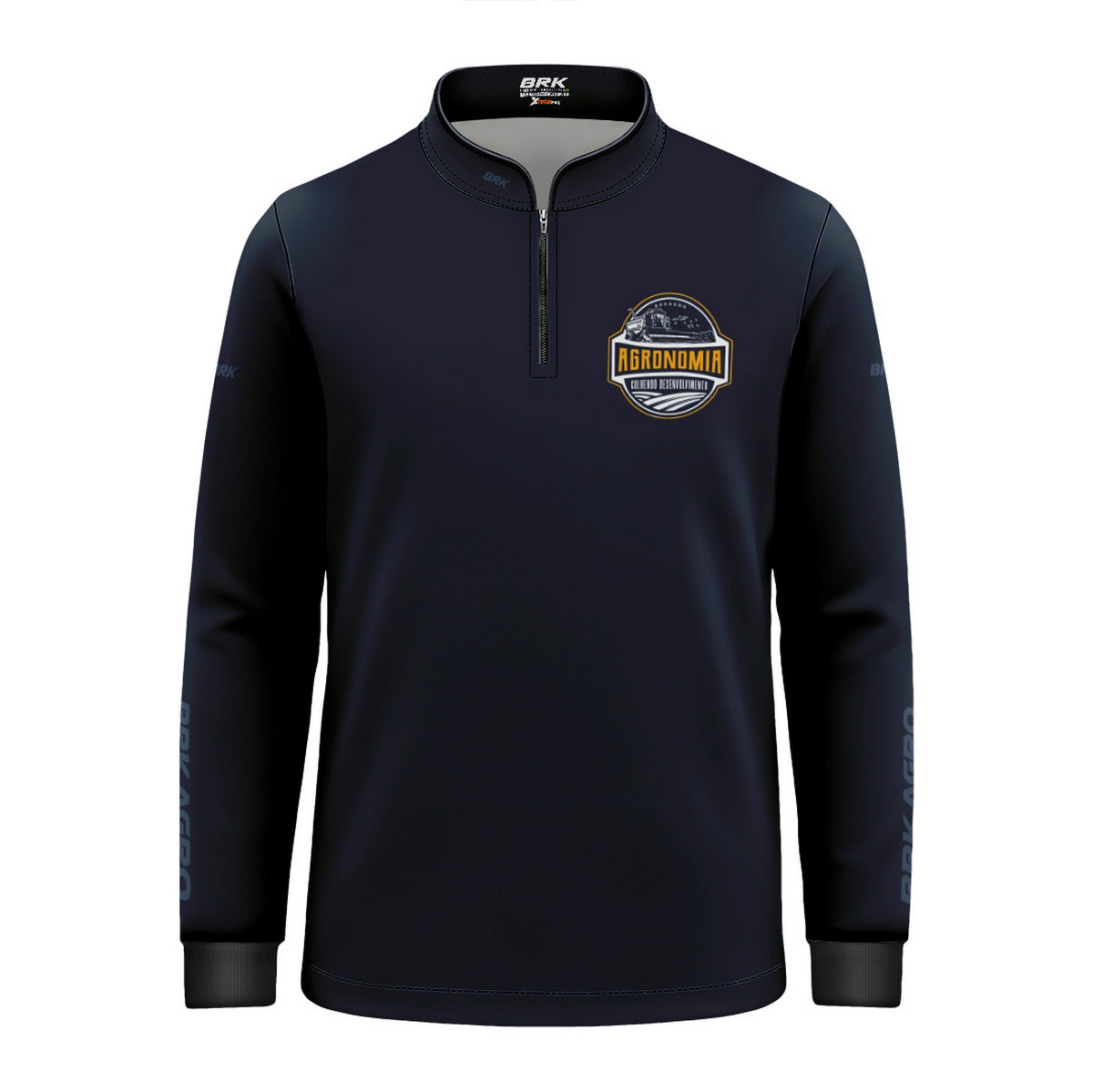 Camisa Agro Infantil Brk Agronomia Colhendo Desenvolvimento com Proteção UV50 - Brk Agro