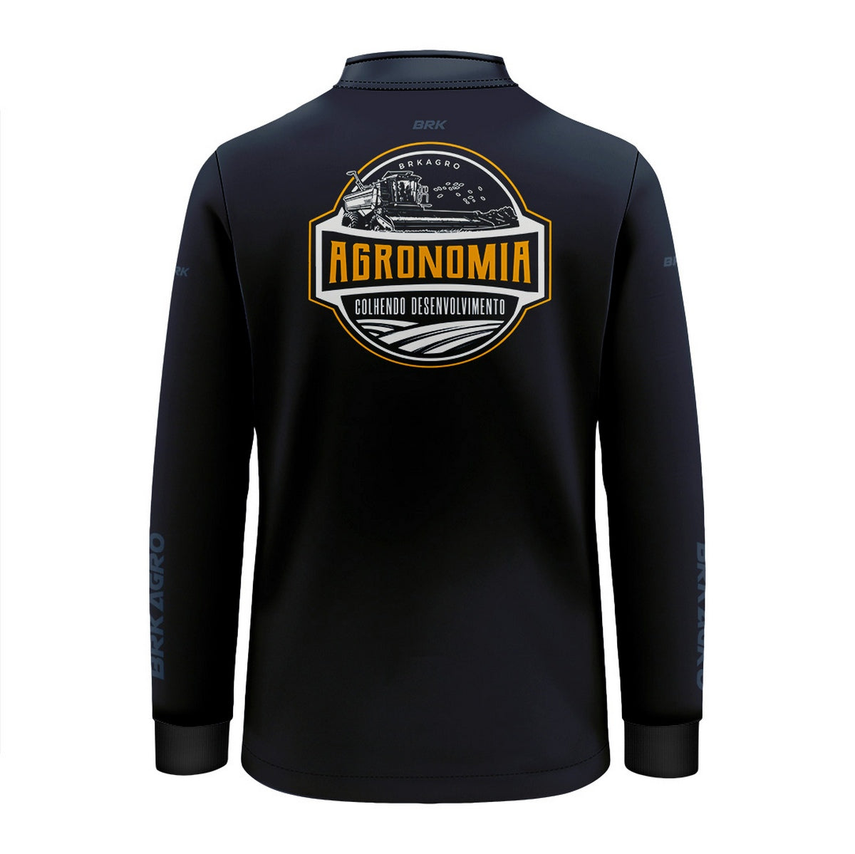 Camisa Agro Infantil Brk Agronomia Colhendo Desenvolvimento com Proteção UV50 - Brk Agro