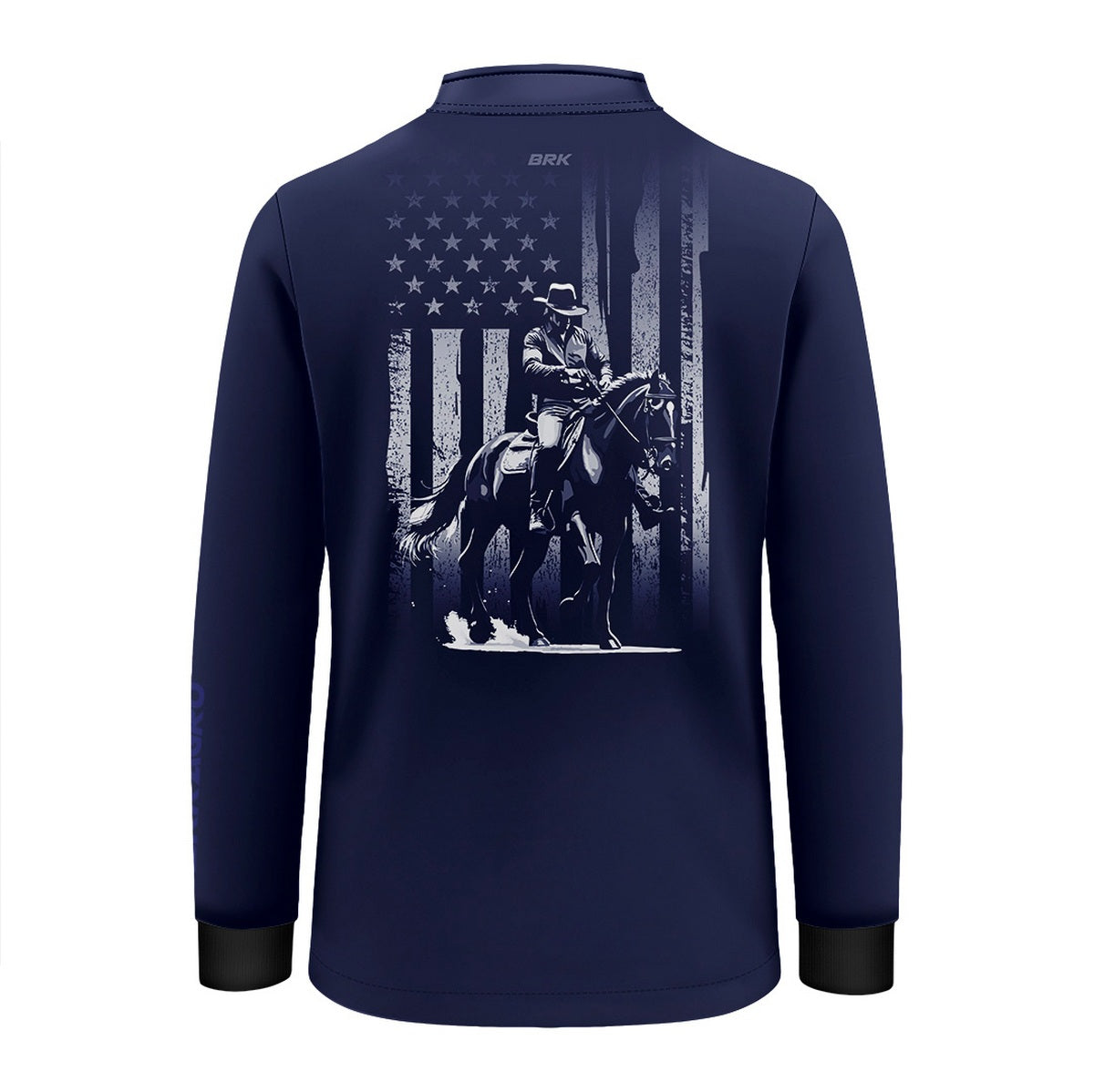 Camisa Agro Infantil Brk Xerife USA com Proteção UV50 - Brk Agro