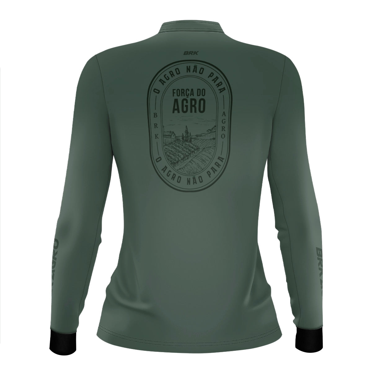 Camisa Agro Feminina Brk Força do Agro com Proteção UV50 - Brk Agro