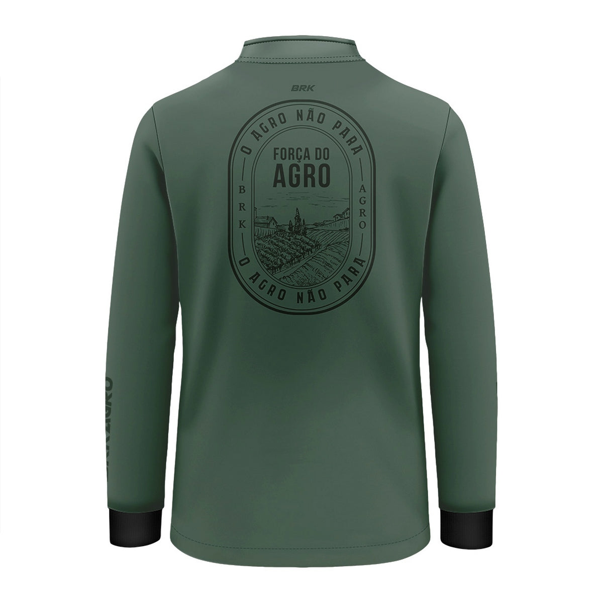 Camisa Agro Infantil Brk Força do Agro com Proteção UV50 - Brk Agro