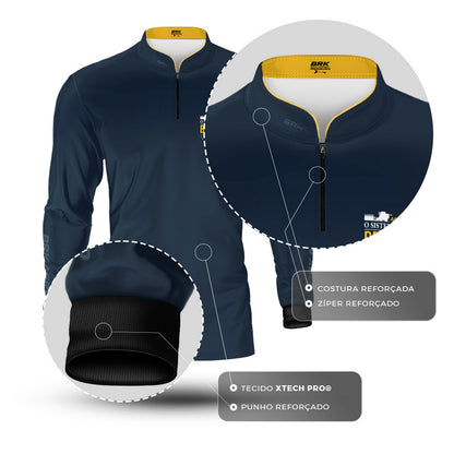 Camisa Agro Brk Aqui o Sistema é Bruto com Proteção UV50 - Brk Agro