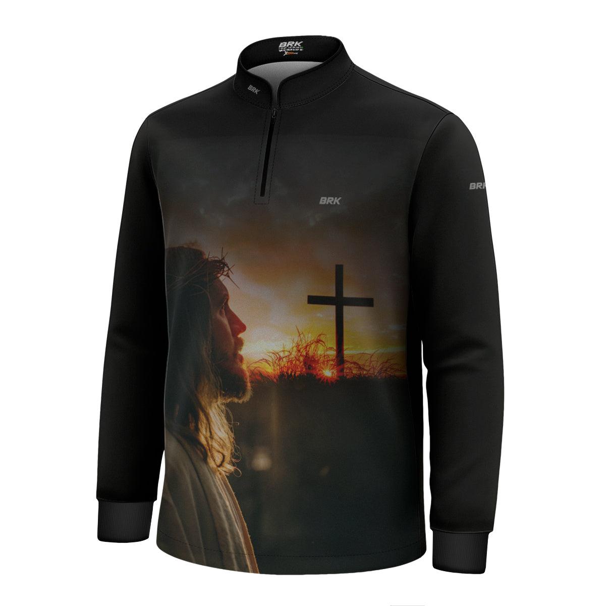 Camisa Agro Brk Eu Sou do Agro jesus no Calvário com Proteção UV50+ - Brk Agro