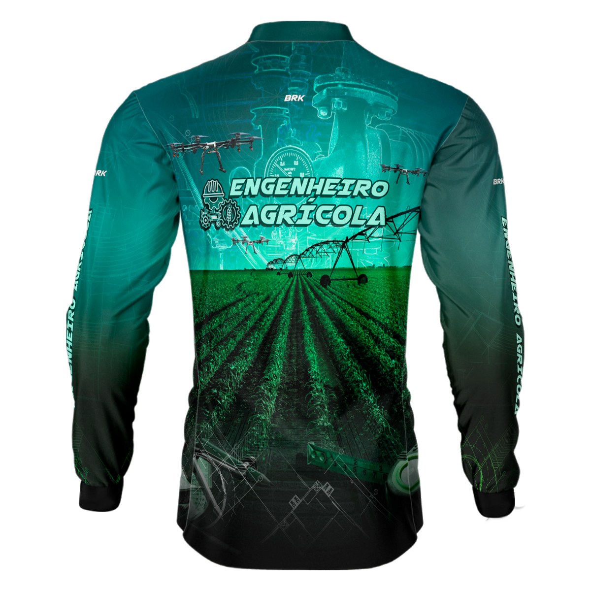 Camisa Agro Brk Engenheiro Agrícola com UV50+
