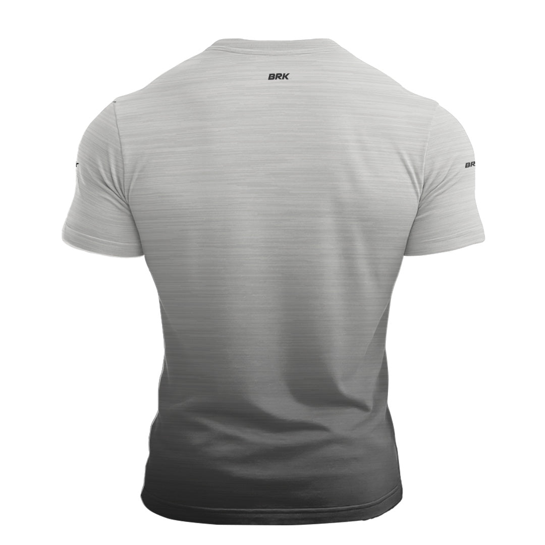 Camiseta Manga Curta Agro Brk Mescla Branca com Proteção Solar UV50+