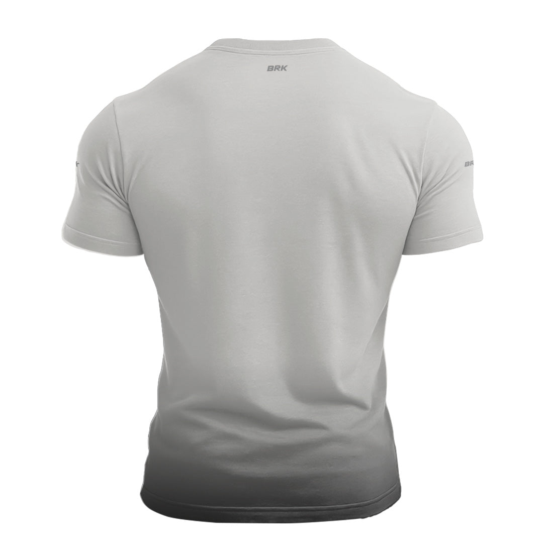 Camiseta Manga Curta Agro Brk Mescla Branca Lisa com Proteção Solar UV50+