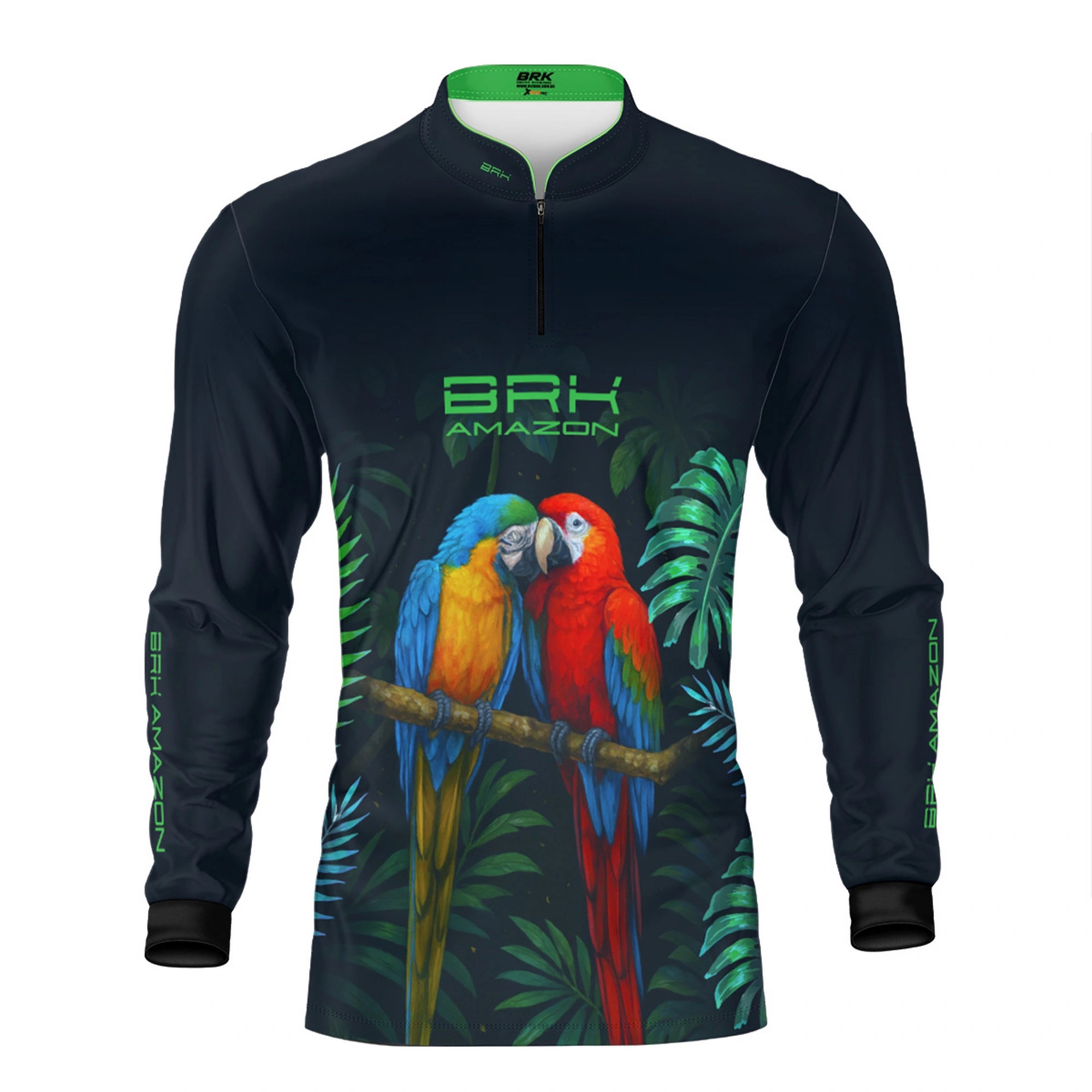 Camisa de Pesca Brk Amazon Casal de Araras com Proteção UV50