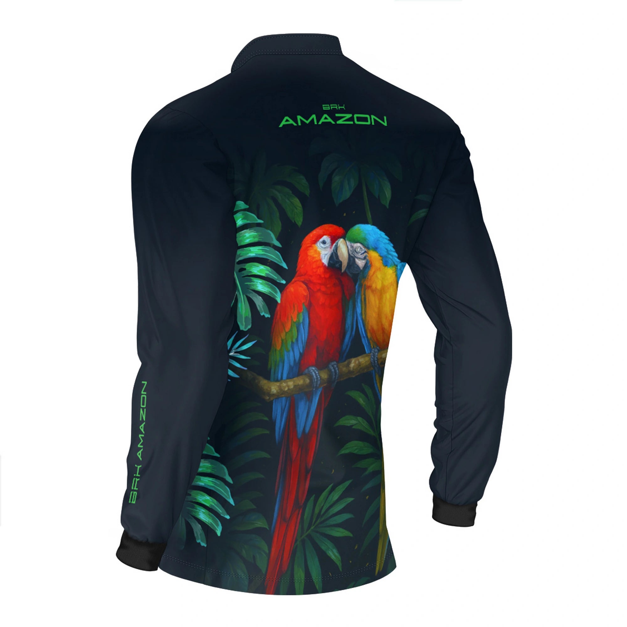Camisa de Pesca Brk Amazon Casal de Araras com Proteção UV50