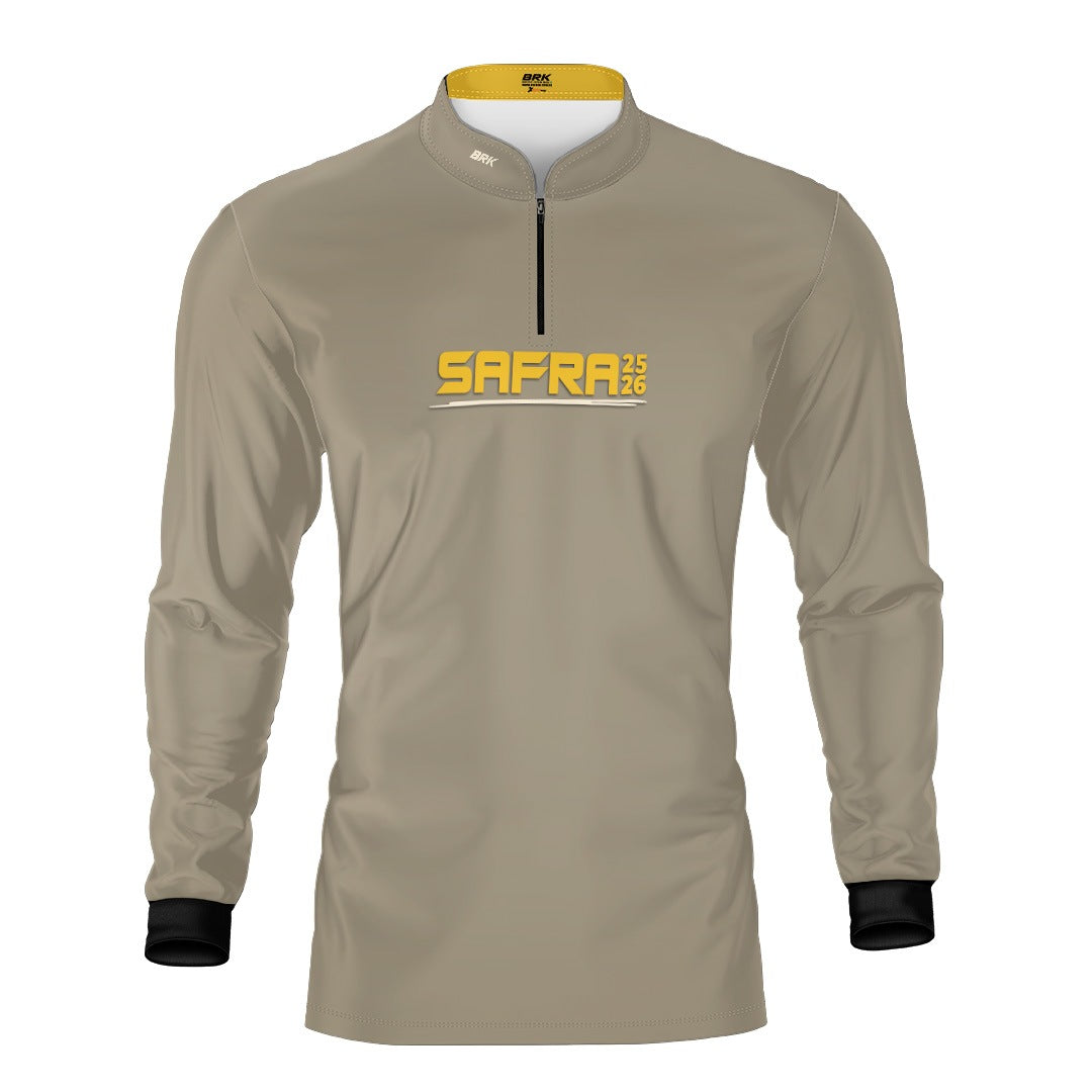 Camisa Agro Brk Safra Essencial Areia com Proteção Solar UV50+ - Brk Agro