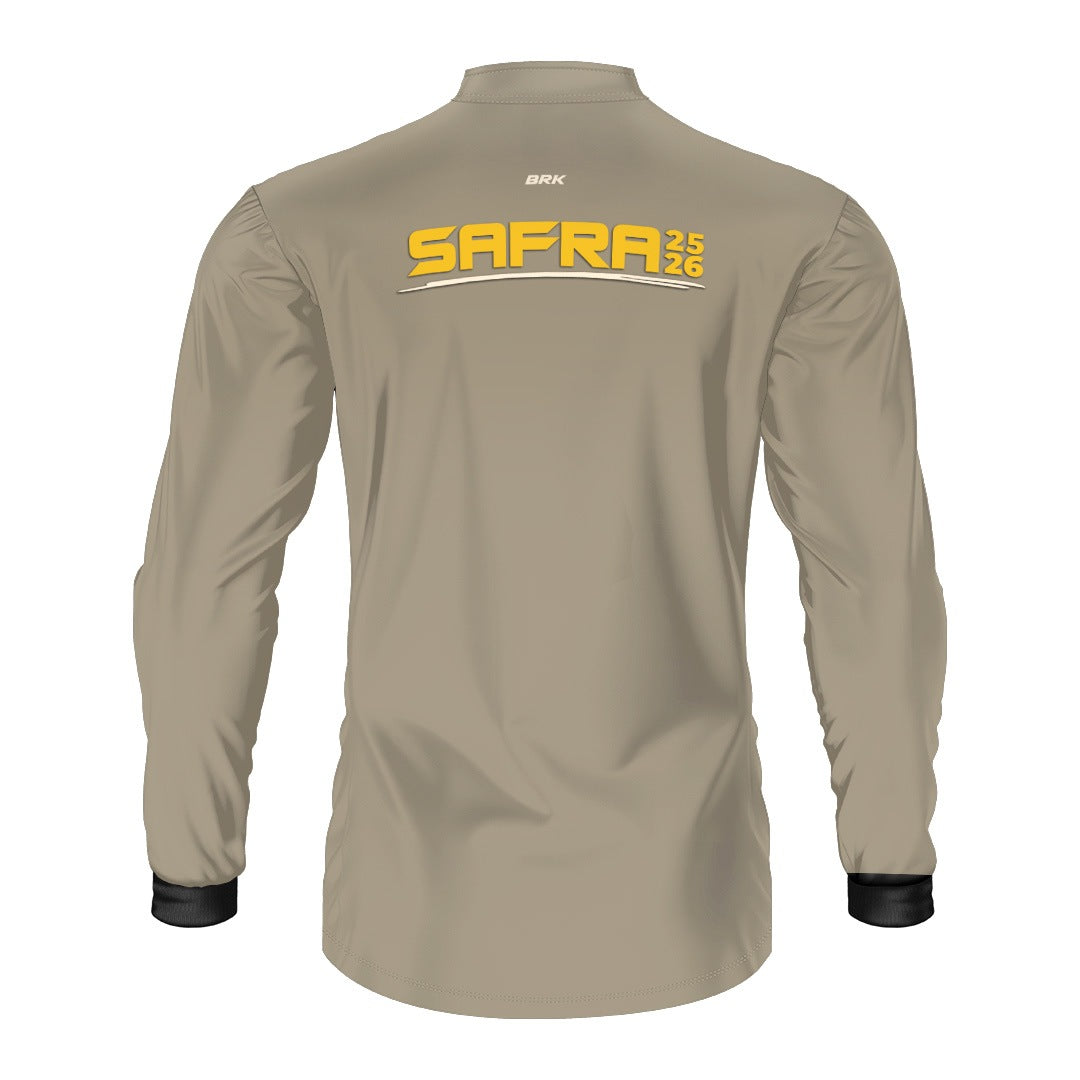 Camisa Agro Brk Safra Essencial Areia com Proteção Solar UV50+ - Brk Agro