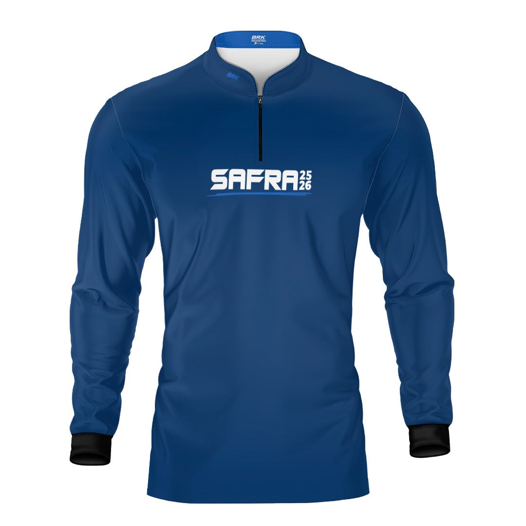 Camisa Agro Brk Safra Essencial Azul com Proteção Solar UV50+ - Brk Agro