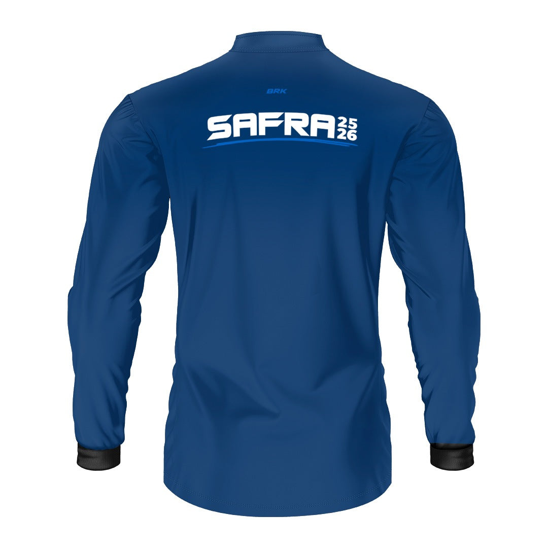 Camisa Agro Brk Safra Essencial Azul com Proteção Solar UV50+ - Brk Agro
