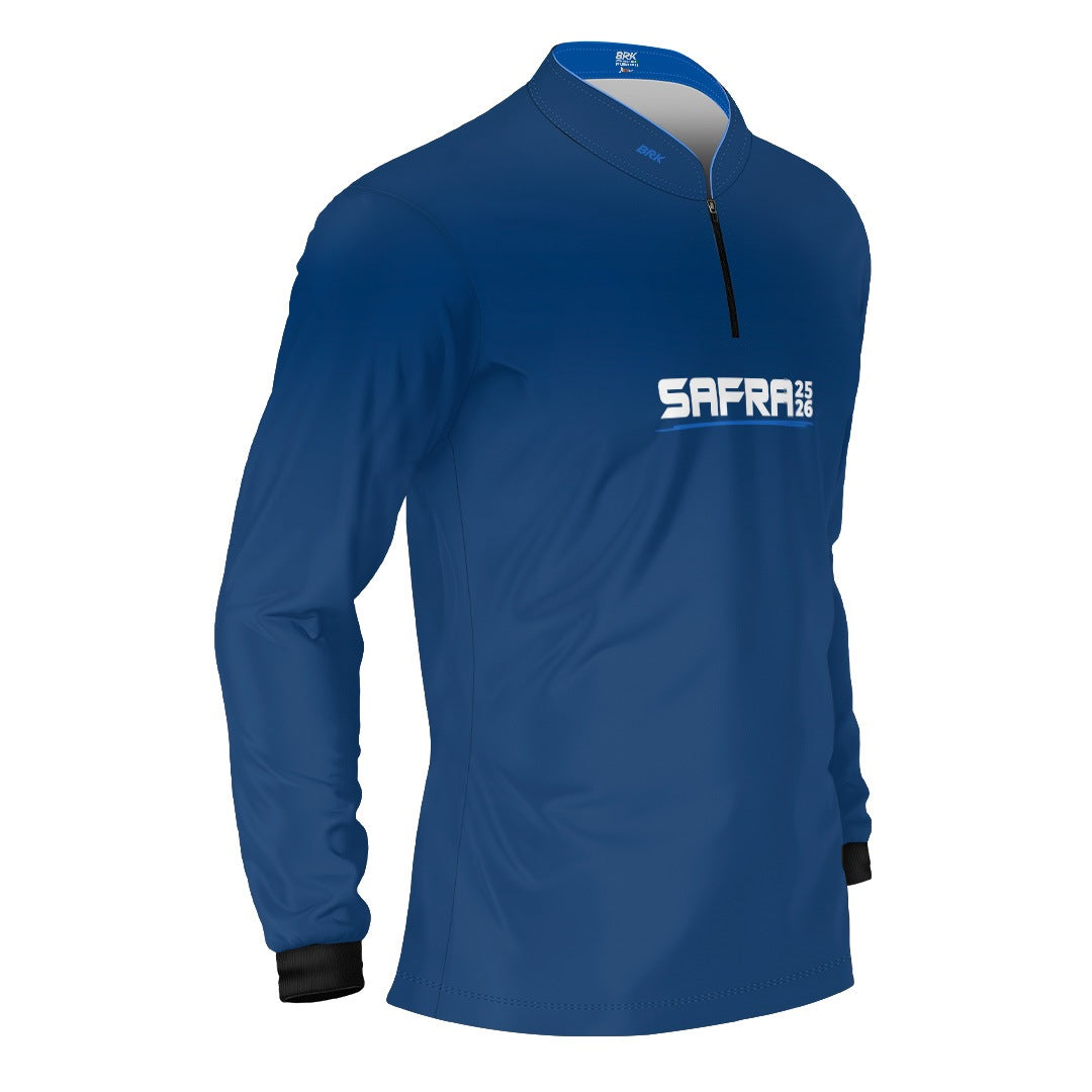 Camisa Agro Brk Safra Essencial Azul com Proteção Solar UV50+ - Brk Agro