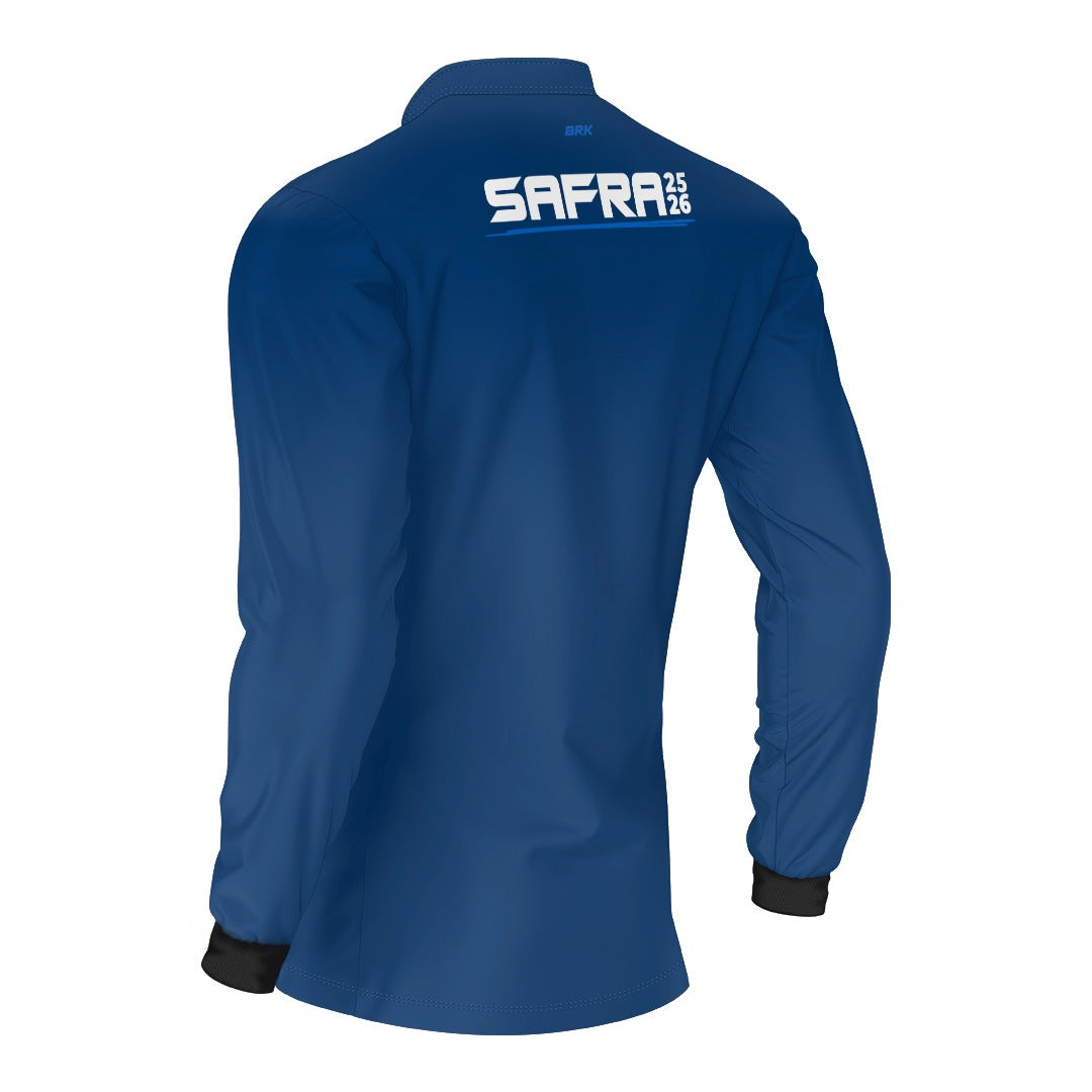 Camisa Agro Brk Safra Essencial Azul com Proteção Solar UV50+ - Brk Agro