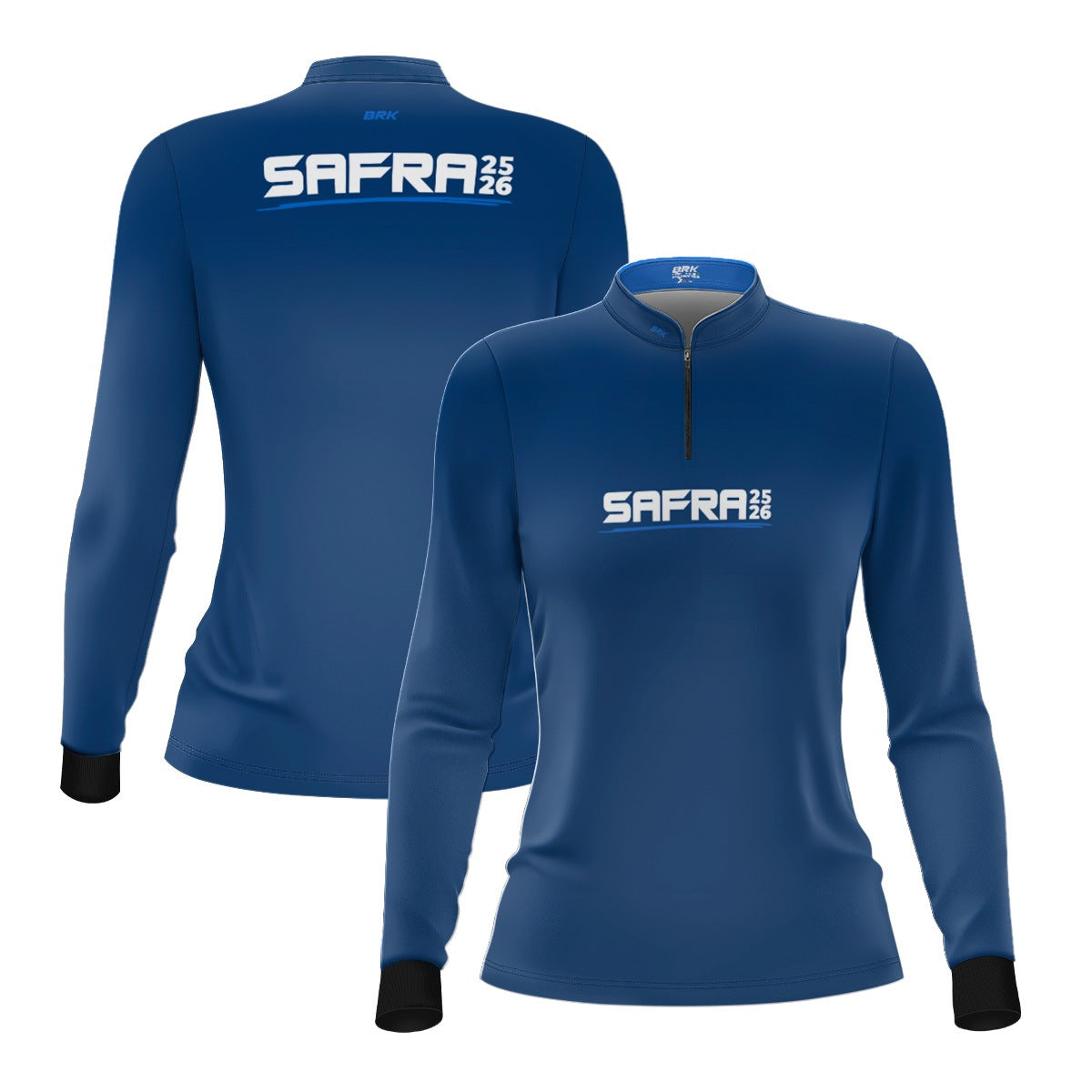 Camisa Agro Feminina Brk Safra Essencial Azul com Proteção Solar UV50+ - Brk Agro