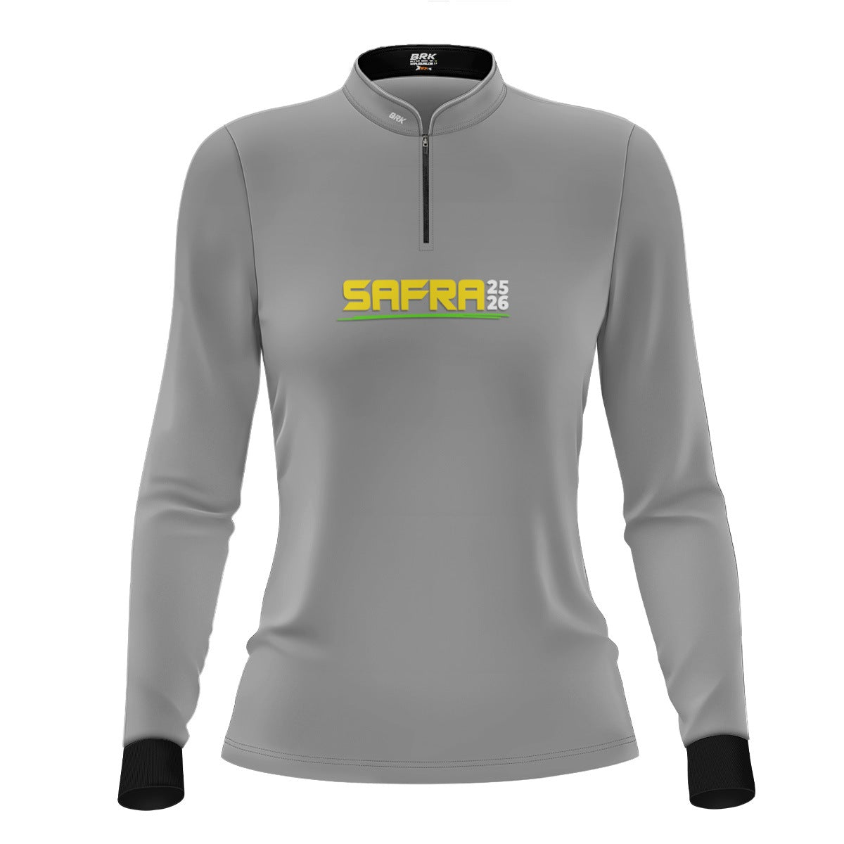 Camisa Agro Feminina Brk Safra Essencial Cinza com Proteção Solar UV50+ - Brk Agro