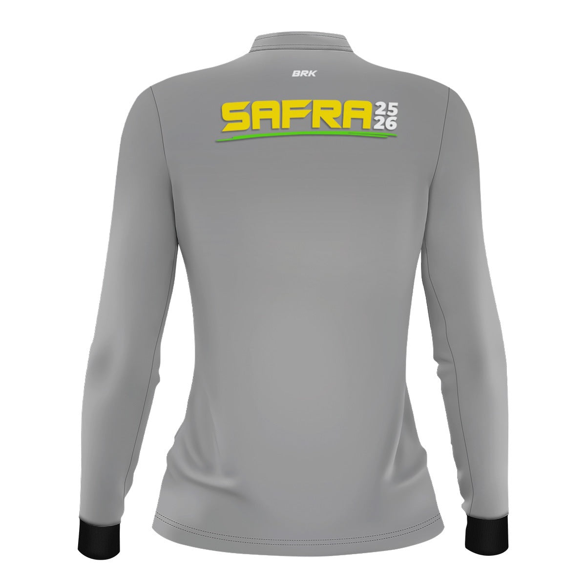 Camisa Agro Feminina Brk Safra Essencial Cinza com Proteção Solar UV50+ - Brk Agro