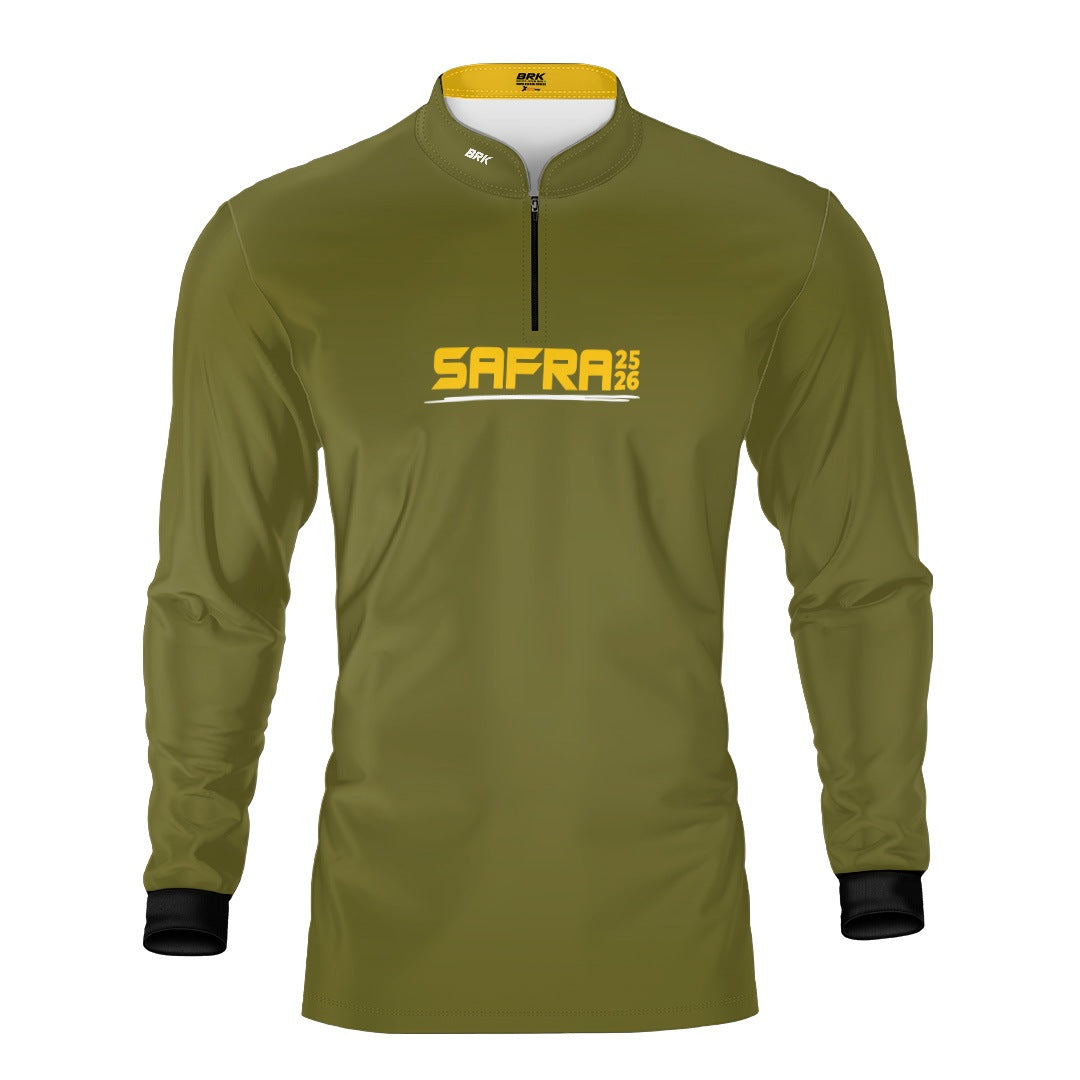 Camisa Agro Brk Safra Essencial Verde com Proteção Solar UV50+ - Brk Agro