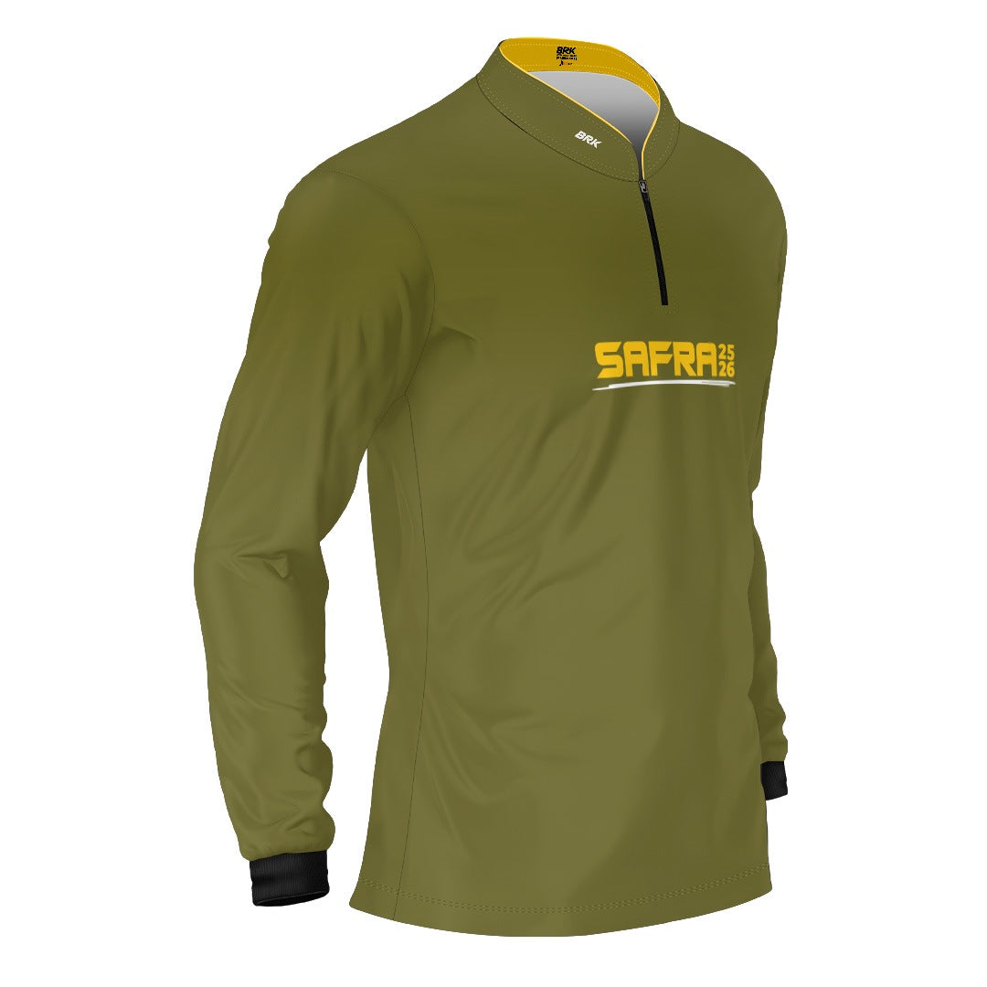 Camisa Agro Brk Safra Essencial Verde com Proteção Solar UV50+ - Brk Agro