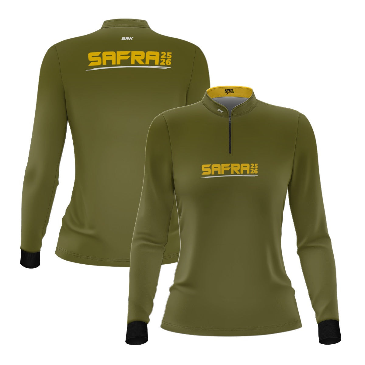Camisa Agro Feminina Brk  Safra Essencial Verde com Proteção Solar UV50+ - Brk Agro
