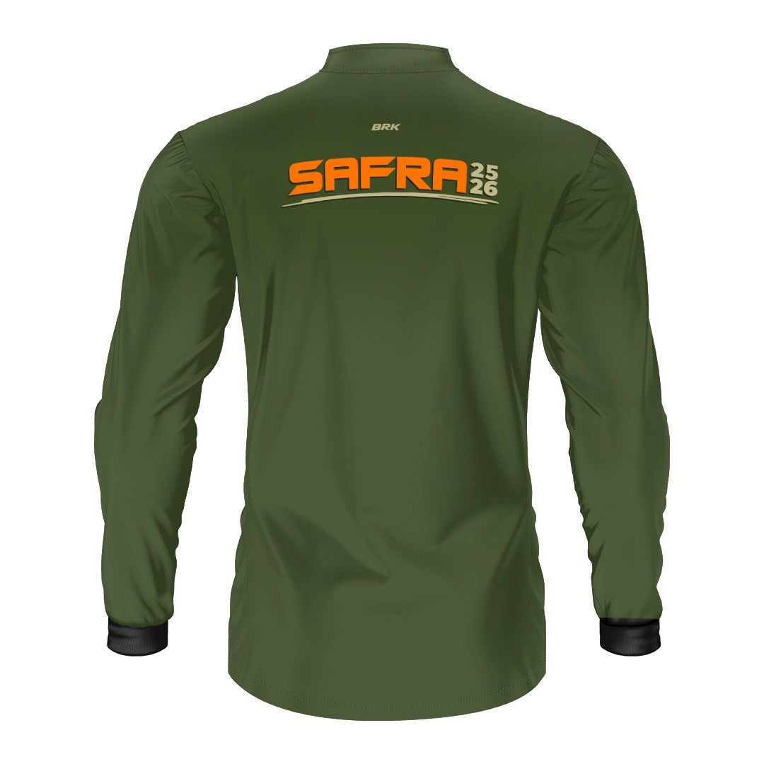 Camisa Agro Brk Safra Essencial Verde Realtree com Proteção Solar UV50+ - Brk Agro