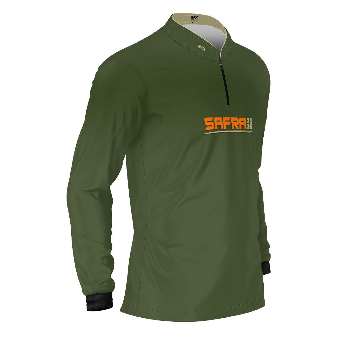 Camisa Agro Brk Safra Essencial Verde Realtree com Proteção Solar UV50+ - Brk Agro