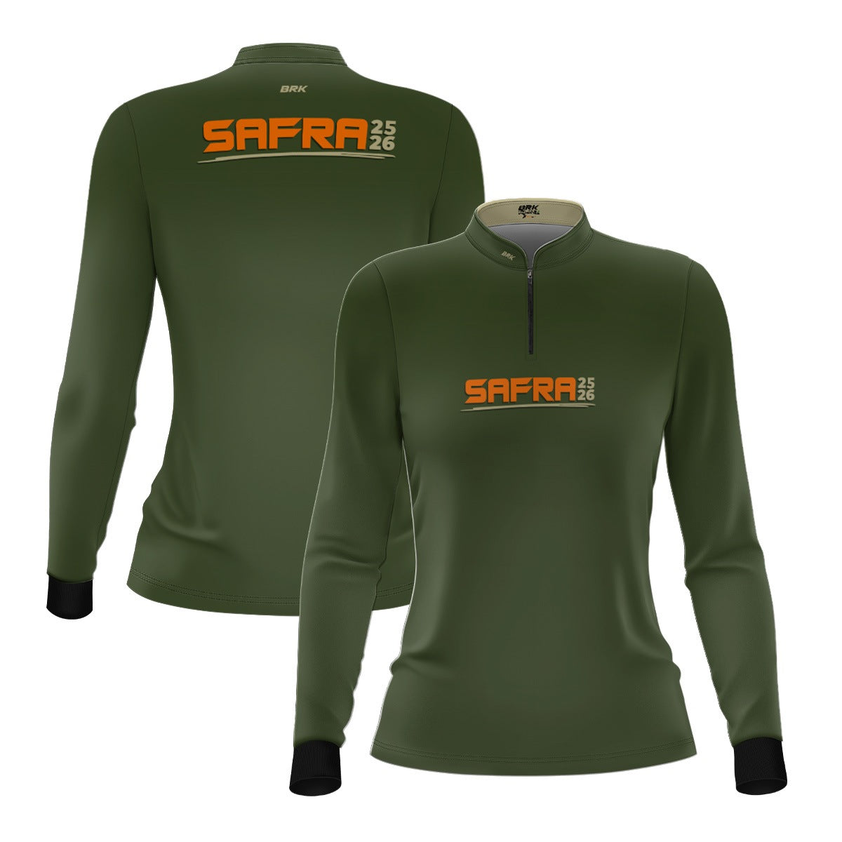 Camisa Agro Feminina Brk Safra Essencial Verde Realtree com Proteção Solar UV50+ - Brk Agro