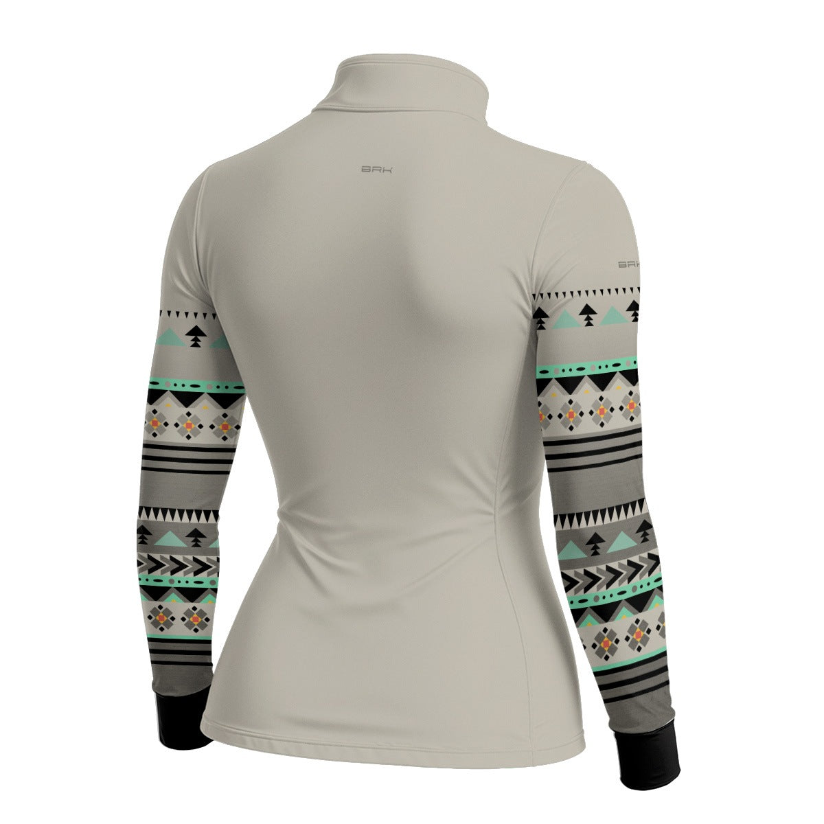 Camisa Agro Feminina BRK Linhas Nativas Cinza com Proteção Solar UV50+ - Brk Agro