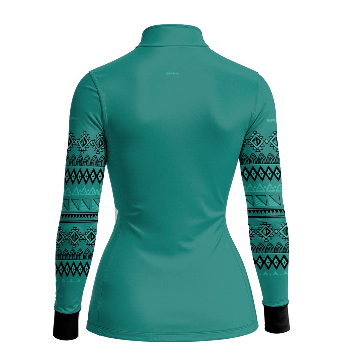 Camisa Agro Feminina BRK Linhas Nativas Verde Tiffany  com Proteção Solar UV50+ - Brk Agro