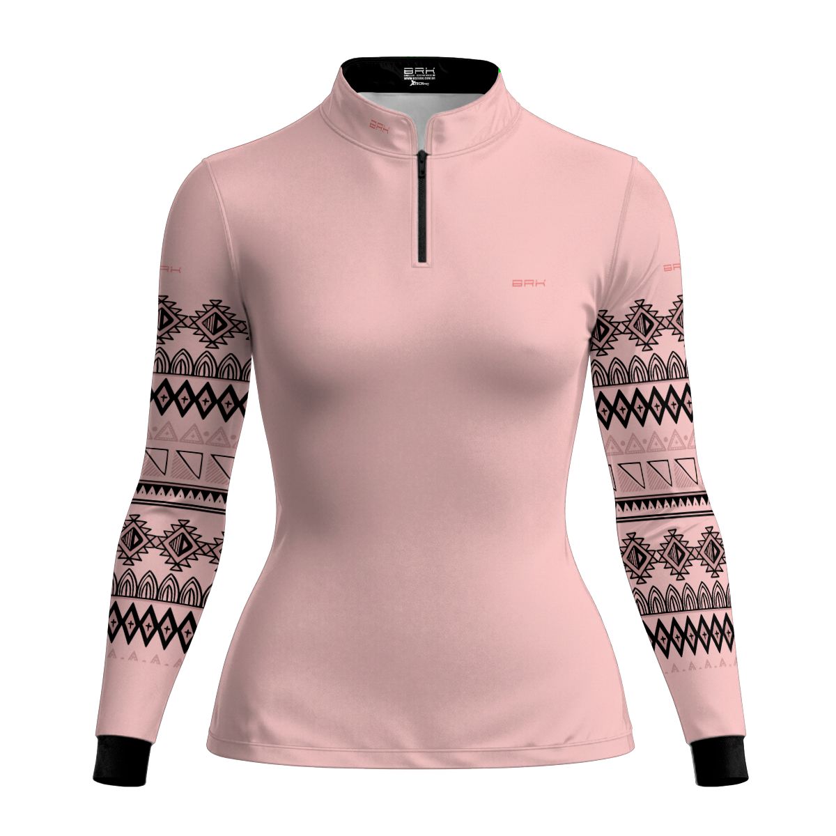 Camisa Agro Feminina BRK Linhas Nativas Rosa  com Proteção Solar UV50+ - Brk Agro