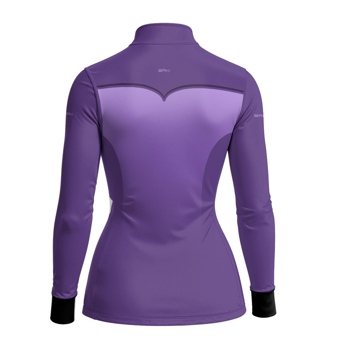Camisa Agro Feminina BRK Corselet Floral Roxa com Proteção Solar UV50+ - Brk Agro