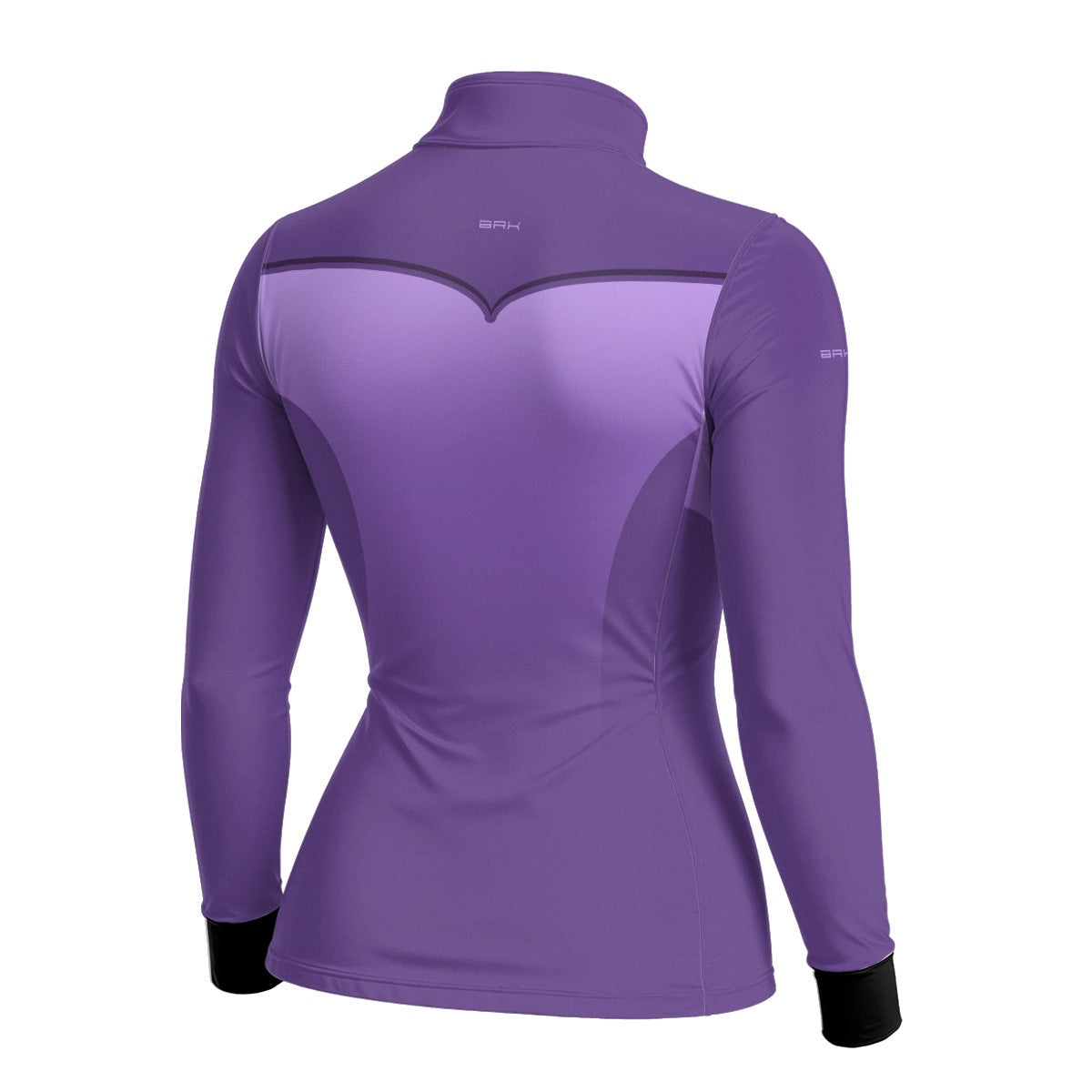Camisa Agro Feminina BRK Corselet Floral Roxa com Proteção Solar UV50+ - Brk Agro