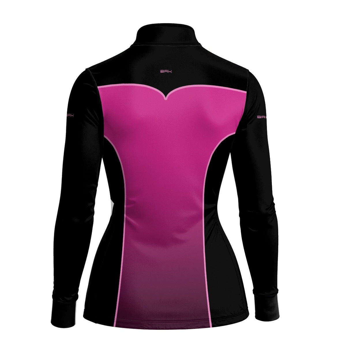Camisa Agro Feminina BRK Corselet Floral Preta com Proteção Solar UV50+ - Brk Agro
