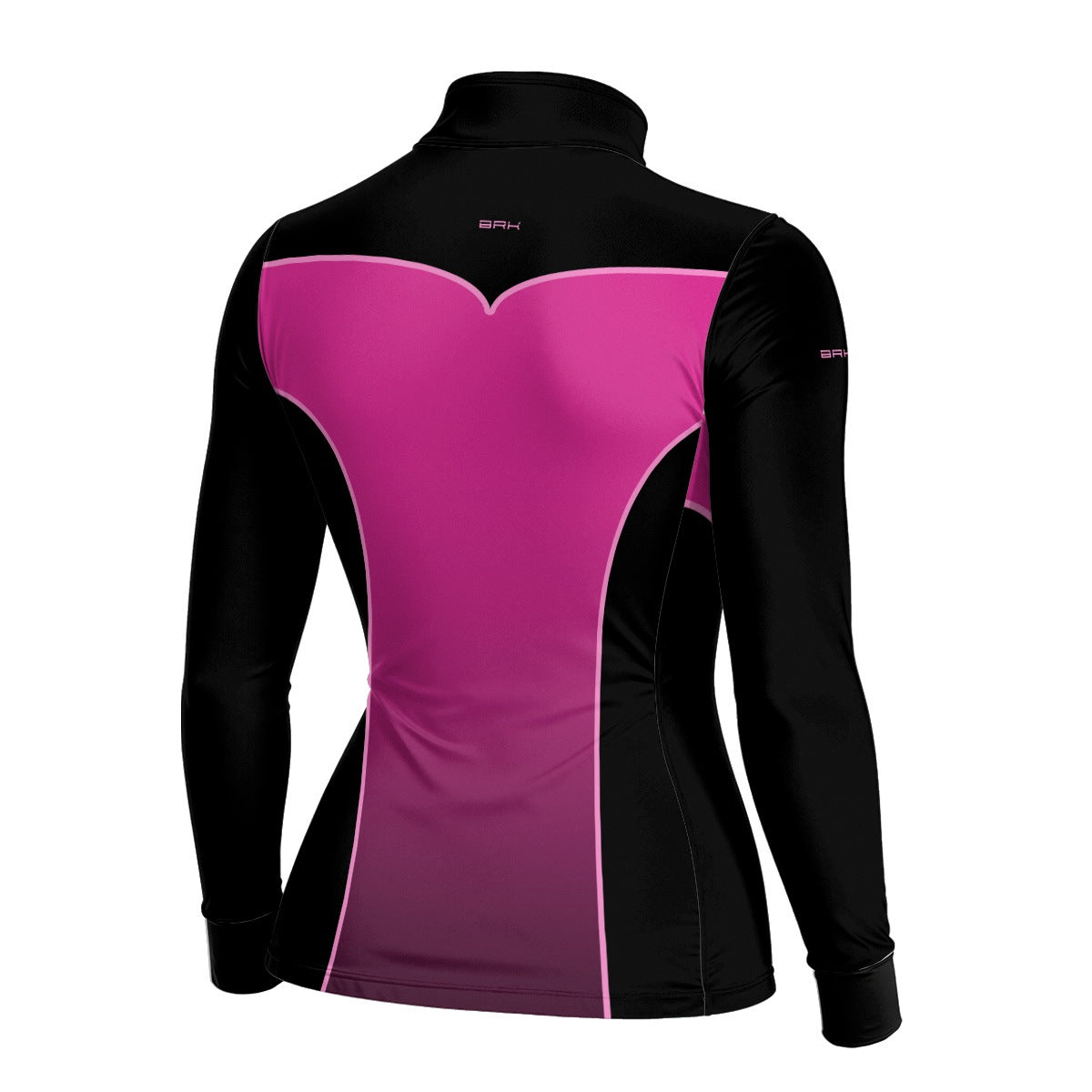 Camisa Agro Feminina BRK Corselet Floral Preta com Proteção Solar UV50+ - Brk Agro